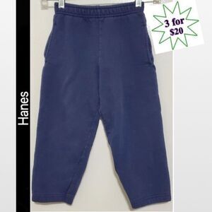 Vintage Hanes Boy Blue Sweatpants Kid Size 4/5